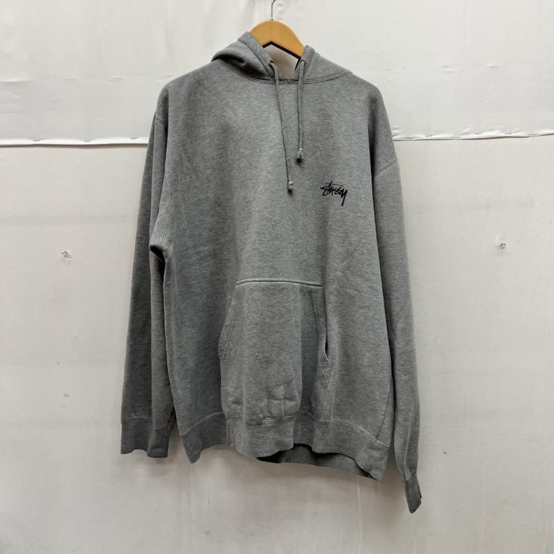 ステューシー STUSSY パーカー 長袖 00s USA製 8ボール スウェット パーカー XL 灰 / グレー / gray メンズ USED 古着 中古 50168850