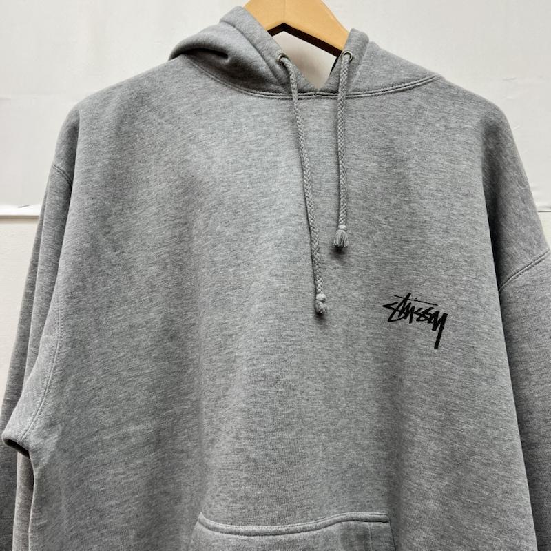 ステューシー STUSSY パーカー 長袖 00s USA製 8ボール スウェット パーカー XL 灰 / グレー / gray メンズ USED 古着 中古 50168850