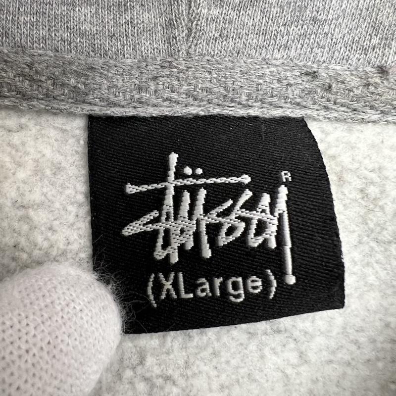 ステューシー STUSSY パーカー 長袖 00s USA製 8ボール スウェット パーカー XL 灰 / グレー / gray メンズ USED 古着 中古 50168850