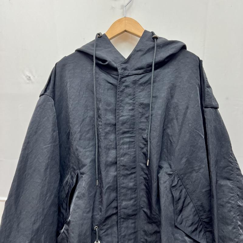 古着 USED コート コート一般 SELF MADE セルフ メイド バックロゴ モッズコート 48 黒 / ブラック / black メンズ USED 古着 中古 50168852