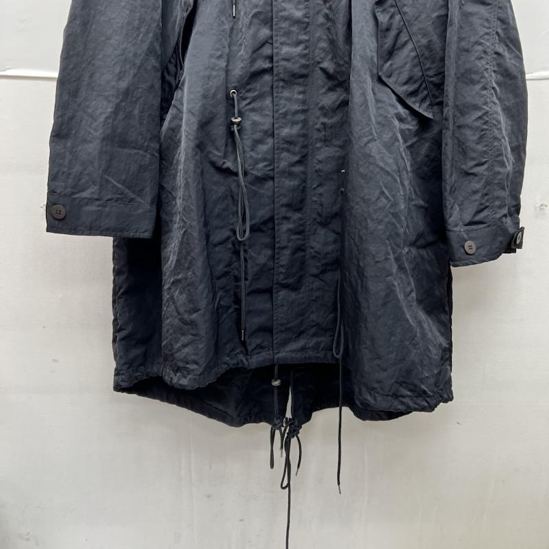 古着 USED コート コート一般 SELF MADE セルフ メイド バックロゴ モッズコート 48 黒 / ブラック / black メンズ USED 古着 中古 50168852