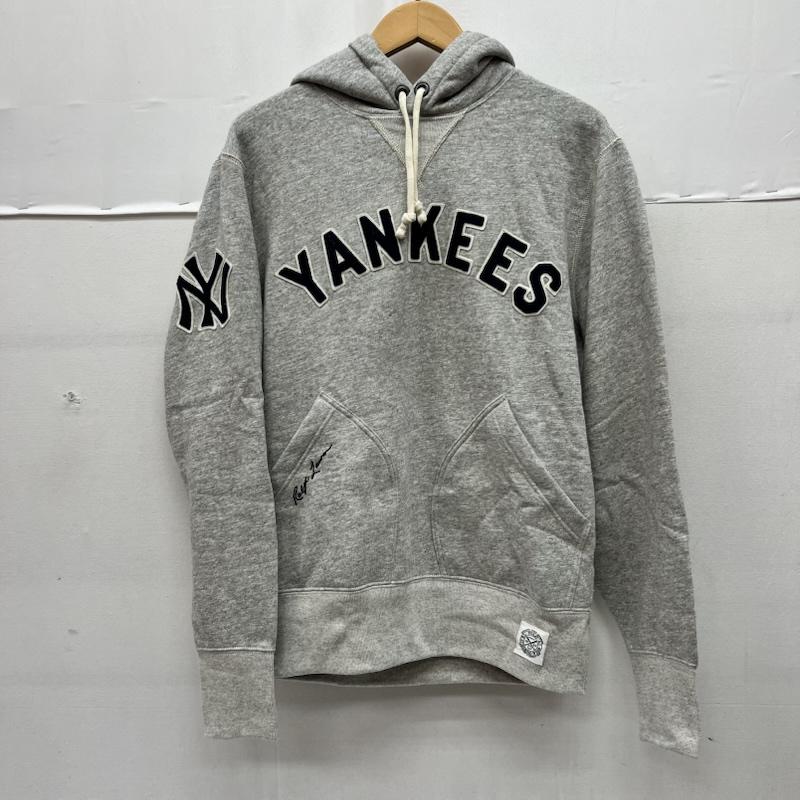 ポロバイラルフローレン Polo by RALPH LAUREN パーカー 長袖 ニューヨーク ヤンキース コラボ スウェット パーカー S 灰 / グレー / gray メンズ USED 古着 中古 50168853