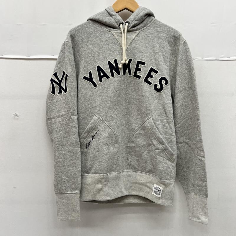 ポロバイラルフローレン Polo by RALPH LAUREN パーカー 長袖 ニューヨーク ヤンキース コラボ スウェット パーカー S 灰 / グレー / gray メンズ USED 古着 中古 50168853
