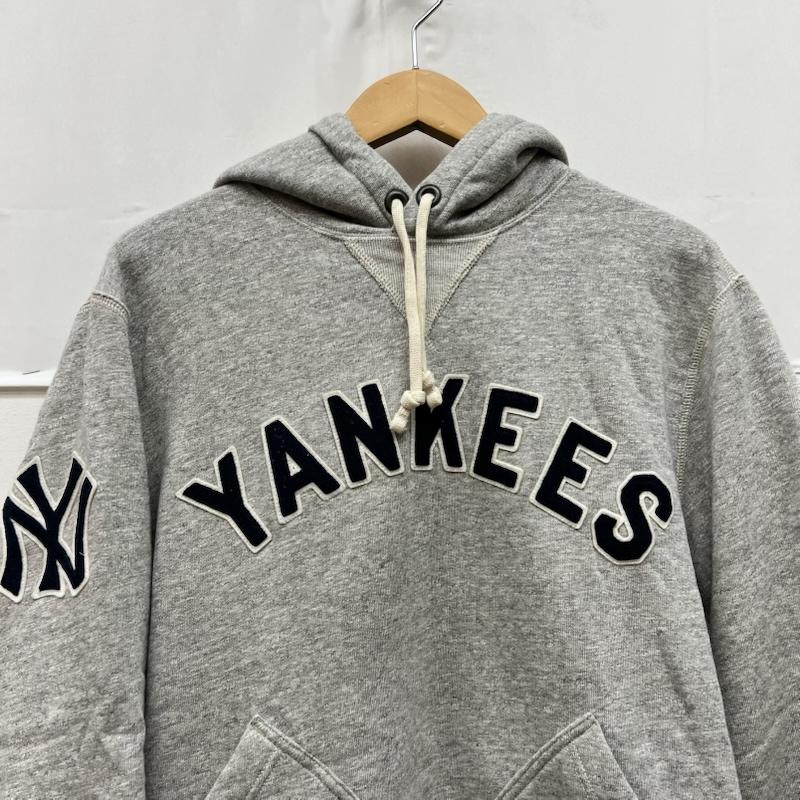 ポロバイラルフローレン Polo by RALPH LAUREN パーカー 長袖 ニューヨーク ヤンキース コラボ スウェット パーカー S 灰 / グレー / gray メンズ USED 古着 中古 50168853