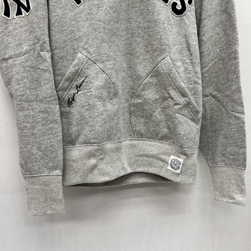 ポロバイラルフローレン Polo by RALPH LAUREN パーカー 長袖 ニューヨーク ヤンキース コラボ スウェット パーカー S 灰 / グレー / gray メンズ USED 古着 中古 50168853