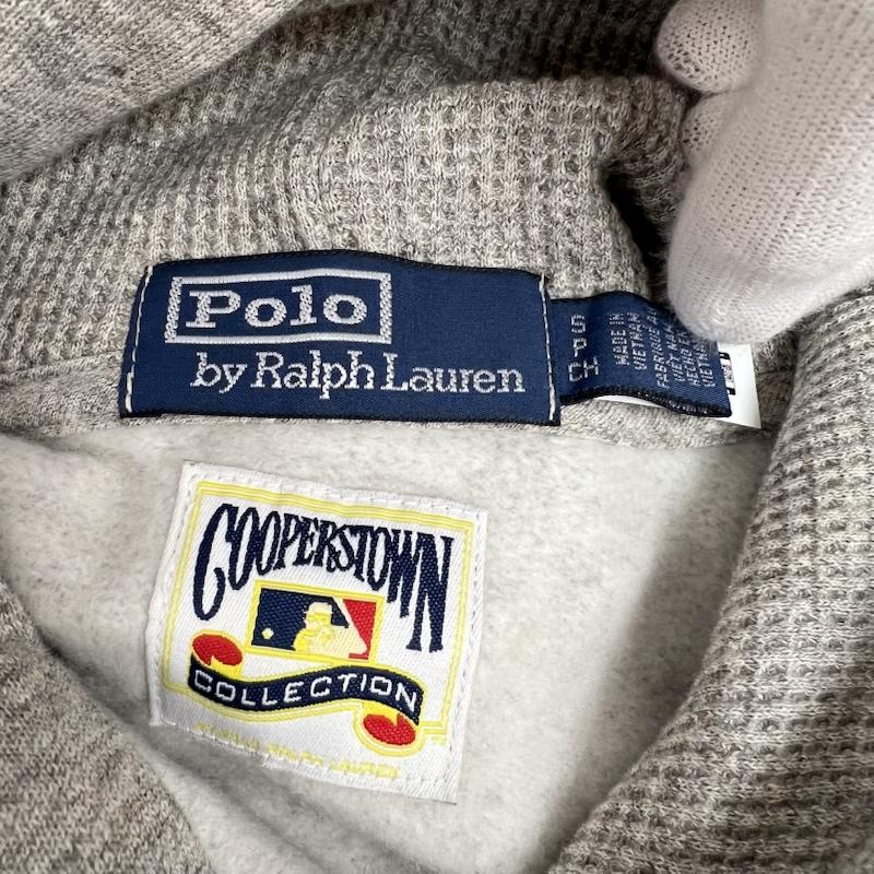 ポロバイラルフローレン Polo by RALPH LAUREN パーカー 長袖 ニューヨーク ヤンキース コラボ スウェット パーカー S 灰 / グレー / gray メンズ USED 古着 中古 50168853