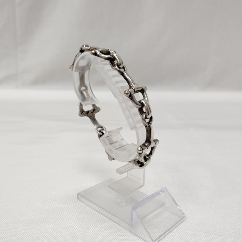ヴィンテージ VINTAGE アクセサリー ブレスレット、バングル メキシコ製 MEXICO ナッフル ホースビット シルバー ブレスレット SV925 - メンズ USED 古着 中古 50168854