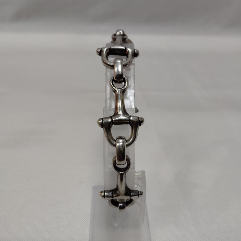 ヴィンテージ VINTAGE アクセサリー ブレスレット、バングル メキシコ製 MEXICO ナッフル ホースビット シルバー ブレスレット SV925 - メンズ USED 古着 中古 50168854