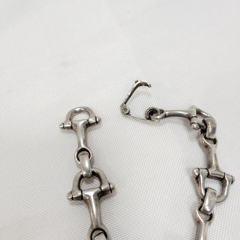 ヴィンテージ VINTAGE アクセサリー ブレスレット、バングル メキシコ製 MEXICO ナッフル ホースビット シルバー ブレスレット SV925 - メンズ USED 古着 中古 50168854