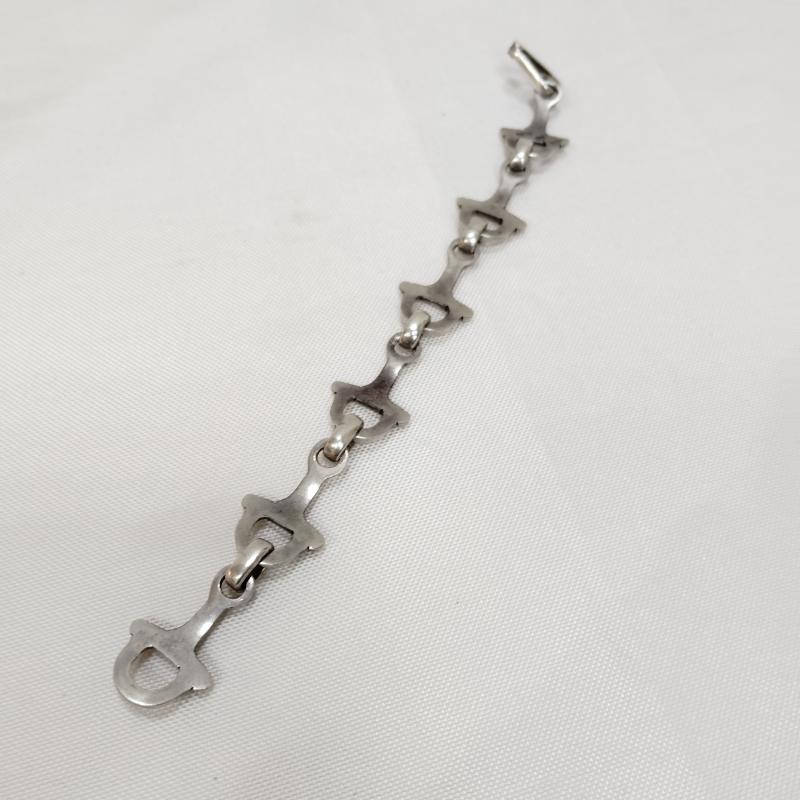ヴィンテージ VINTAGE アクセサリー ブレスレット、バングル メキシコ製 MEXICO ナッフル ホースビット シルバー ブレスレット SV925 - メンズ USED 古着 中古 50168854