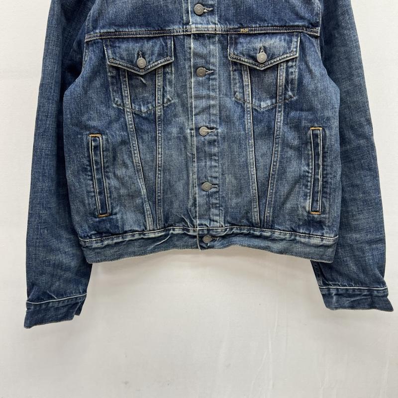 ラルフローレン RALPHLAUREN ジャケット、上着 ジャンパー、ブルゾン USED加工 デニムジャケット 現行QRタグ L メンズ USED 古着 中古 50168856