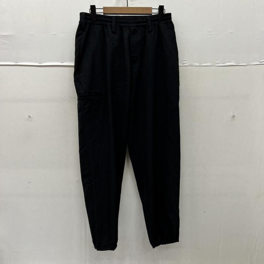 ヨウジヤマモト Yohji Yamamoto ボトムス ボトムス REGULATION ウールギャバジン ダブルリブ 片玉ポケットパンツ 1 黒 / ブラック / black メンズ USED 古着 中古 50168857