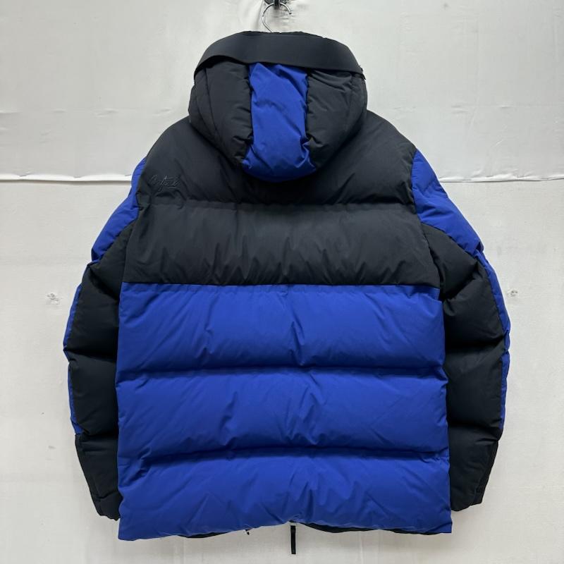 古着 USED ジャケット、上着 ダウンジャケット Aztech Mountain ナイロン フード ダウン ジャケット AM400212 M 黒 / ブラック / black X 青 / ブルー / blue メンズ USED 古着 中古 50168859
