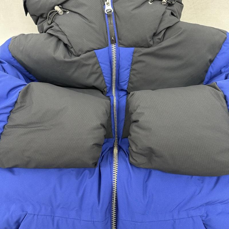 古着 USED ジャケット、上着 ダウンジャケット Aztech Mountain ナイロン フード ダウン ジャケット AM400212 M 黒 / ブラック / black X 青 / ブルー / blue メンズ USED 古着 中古 50168859