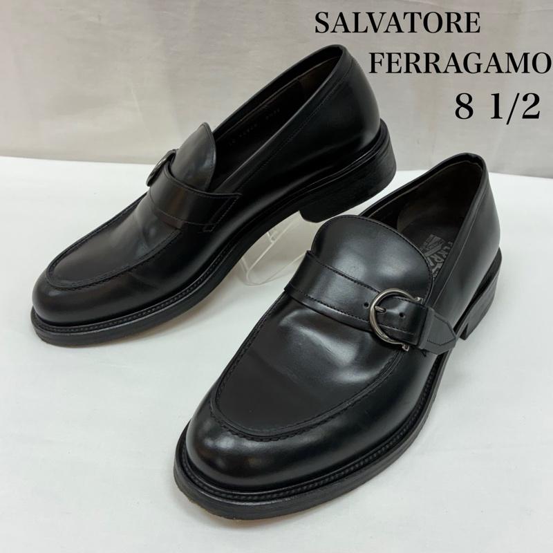 サルヴァトーレフェラガモ Salvatore Ferragamo 革靴 革靴 シングル モンクストラップ レザー シューズ ローファー 革靴 26.5cm メンズ USED 古着 中古 50168860