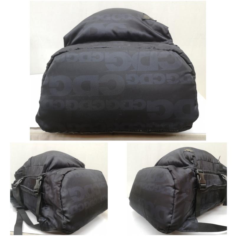 コムデギャルソン COMME des GARCONS リュックサック、デイパック リュックサック、デイバッグ SB-K 203 日本製 PORTER タンカー 総柄 ナイロン リュック バックパック 黒 / ブラック / black メンズ USED 古着 中古 50168862