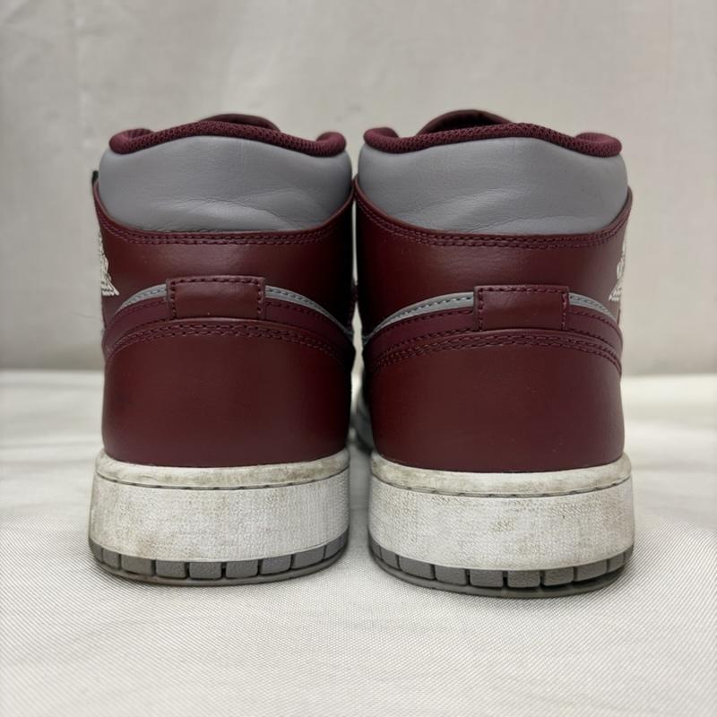 エアジョーダン AIR JORDAN スニーカー スニーカー NIKE AIR JORDAN 1 MID DQ8426-615 エア ジョーダン 1 ミッド チェリーウッドレッド 27.0cm ロゴ、文字 ボルドー / ボルドー / メンズ USED 古着 中古 50168867