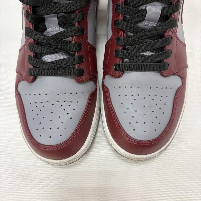エアジョーダン AIR JORDAN スニーカー スニーカー NIKE AIR JORDAN 1 MID DQ8426-615 エア ジョーダン 1 ミッド チェリーウッドレッド 27.0cm ロゴ、文字 ボルドー / ボルドー / メンズ USED 古着 中古 50168867