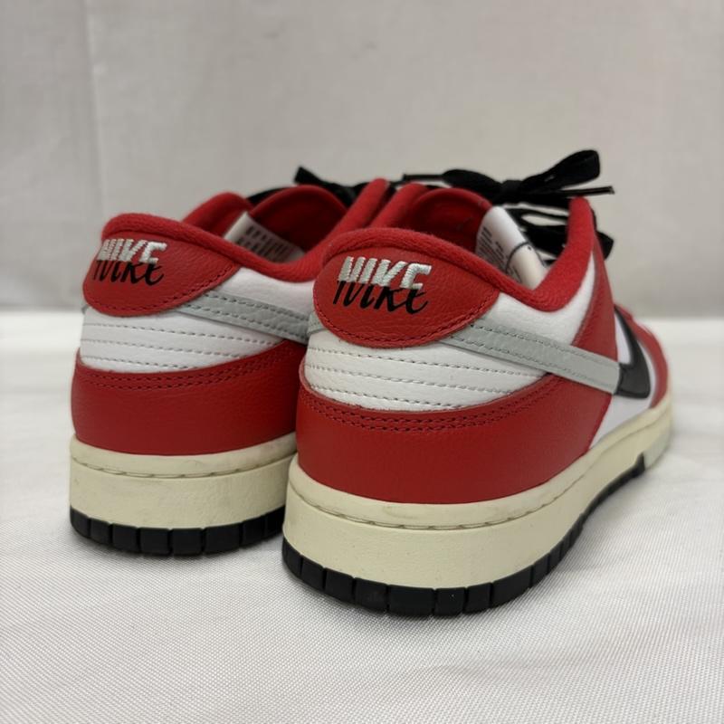 ナイキ NIKE スニーカー スニーカー Dunk Low Retro PRM Chicago Split DZ2536-600 スニーカー 27.5cm ロゴ、文字 白 / ホワイト / white X 赤 / レッド / red メンズ USED 古着 中古 50168868