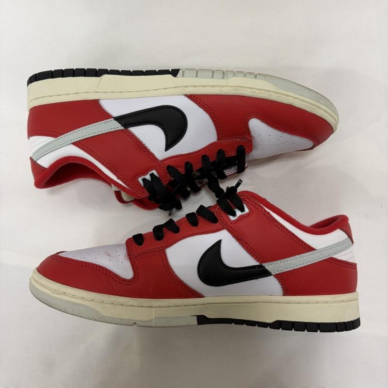 ナイキ NIKE スニーカー スニーカー Dunk Low Retro PRM Chicago Split DZ2536-600 スニーカー 27.5cm ロゴ、文字 白 / ホワイト / white X 赤 / レッド / red メンズ USED 古着 中古 50168868