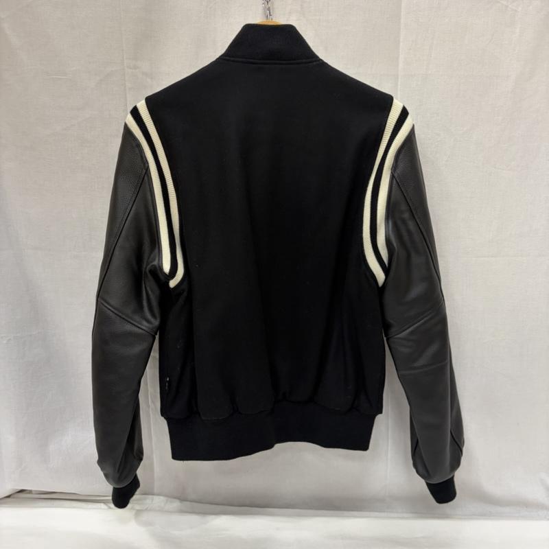 ステューシー STUSSY ジャケット、上着 ジャンパー、ブルゾン 15AW 16周年記念 SOPHNET 袖レザー スタジャン Varsity Jacket SOPH-156195 M ロゴ、文字 黒 / ブラック / black メンズ USED 古着 中古 50168873