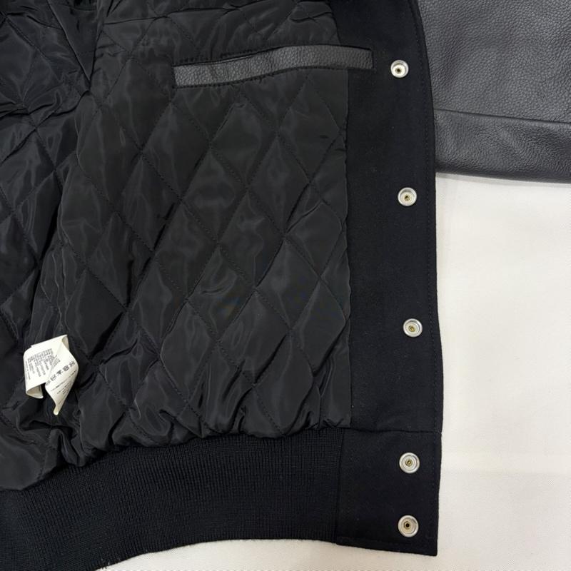ステューシー STUSSY ジャケット、上着 ジャンパー、ブルゾン 15AW 16周年記念 SOPHNET 袖レザー スタジャン Varsity Jacket SOPH-156195 M ロゴ、文字 黒 / ブラック / black メンズ USED 古着 中古 50168873