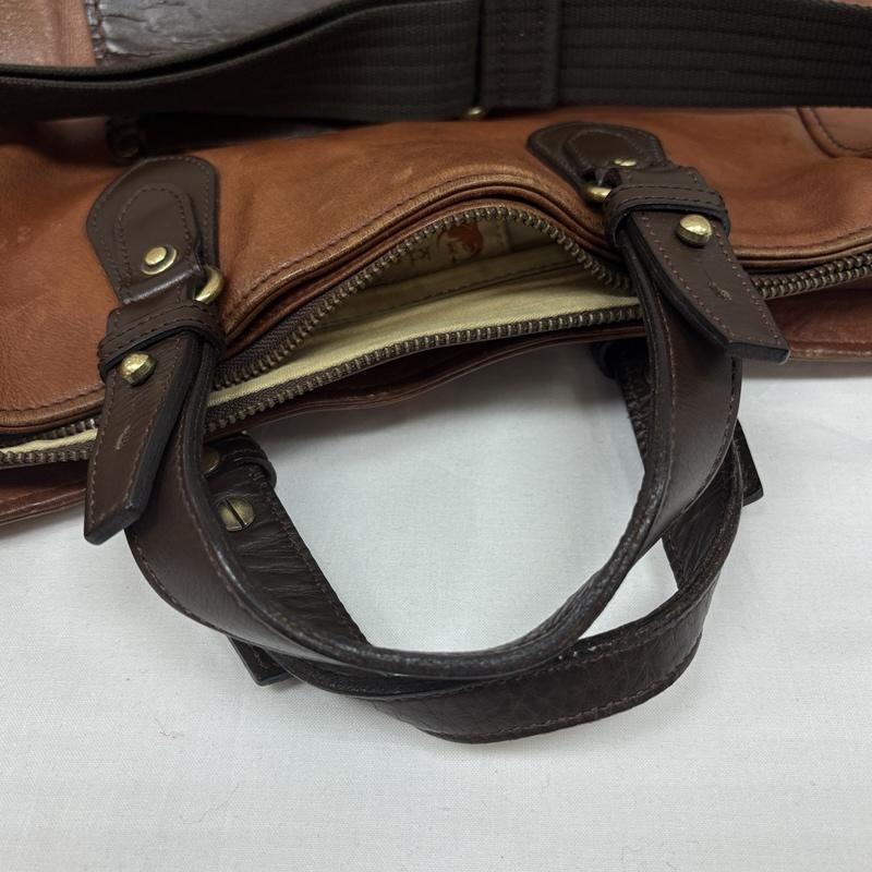 キソラ kissora ショルダーバッグ ショルダーバッグ 2WAY レザー ハンド ショルダーバッグ - 茶 / ブラウン / brown メンズ USED 古着 中古 50168877