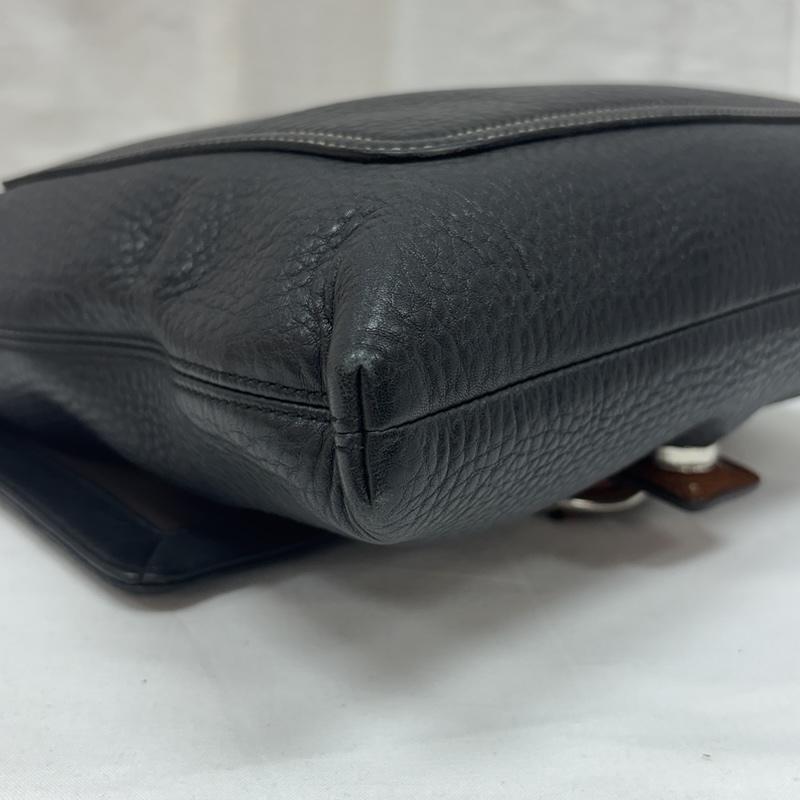 コーチ COACH ショルダーバッグ ショルダーバッグ 10136 レザー ショルダー バッグ シボ革 - 黒 / ブラック / black レディース USED 古着 中古 50168879