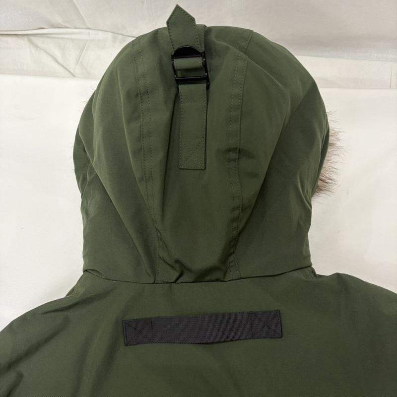 マイケルコース MICHAEL KORS ジャケット、上着 ジャンパー、ブルゾン Benson Faux Fur Trim Woven Parka MC27350 中綿 コート S 無地 カーキ / カーキ / khaki メンズ USED 古着 中古 50168881