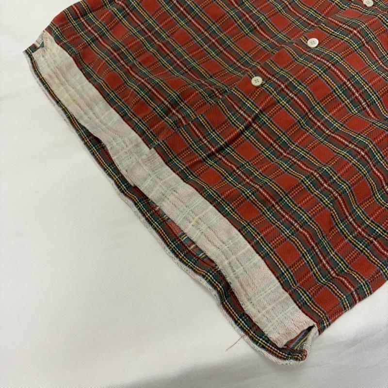 グッドイナフ GOODENOUGH シャツ、ブラウス 長袖 90s FINESSE ネルシャツ 初期 M チェック 赤 / レッド / red メンズ USED 古着 中古 50168884