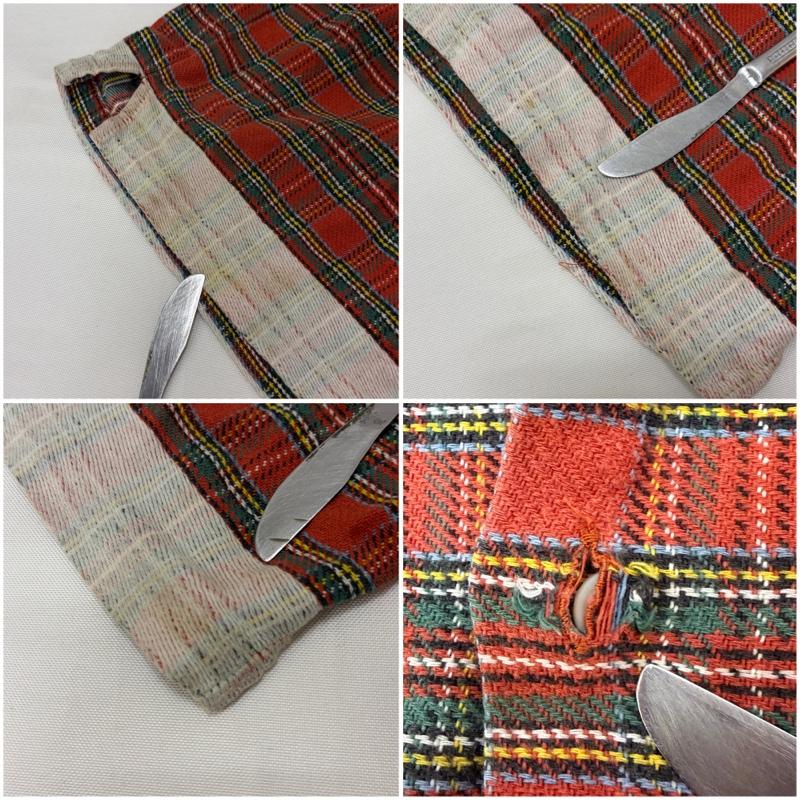 グッドイナフ GOODENOUGH シャツ、ブラウス 長袖 90s FINESSE ネルシャツ 初期 M チェック 赤 / レッド / red メンズ USED 古着 中古 50168884