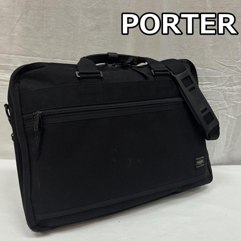 ポーター PORTER ブリーフケース、書類かばん ブリーフケース、書類かばん CLIP クリップ 2WAY ブリーフ ケース ショルダー ハンド バッグ - メンズ USED 古着 中古 50168885