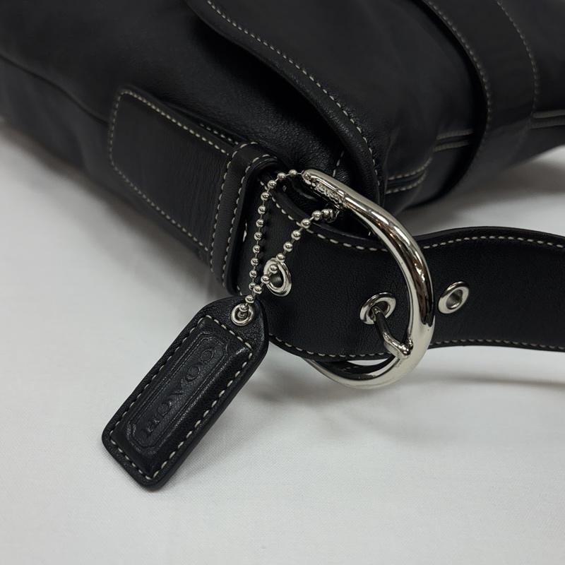 コーチ COACH ショルダーバッグ ショルダーバッグ 9481 SOHO ソーホー レザー ショルダー バッグ - 黒 / ブラック / black レディース USED 古着 中古 50168886
