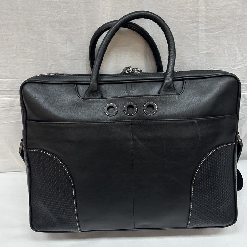 ダンヒル DUNHILL ショルダーバッグ ショルダーバッグ 2WAY レザー ビジネス ショルダー ハンド バッグ - 黒 / ブラック / black メンズ USED 古着 中古 50168888
