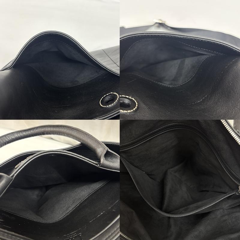 ダンヒル DUNHILL ショルダーバッグ ショルダーバッグ 2WAY レザー ビジネス ショルダー ハンド バッグ - 黒 / ブラック / black メンズ USED 古着 中古 50168888