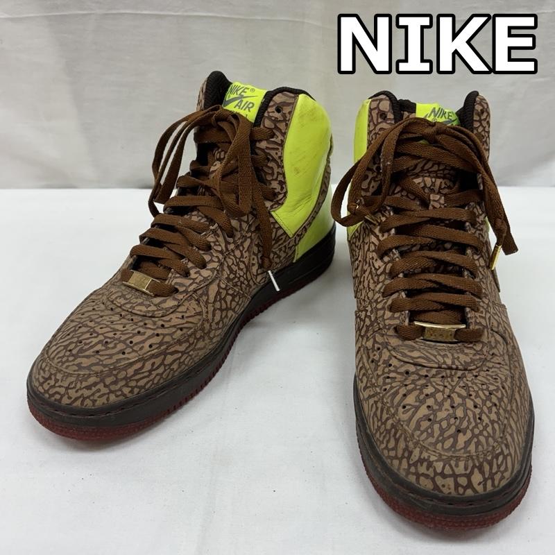 ナイキ NIKE スニーカー スニーカー 444754-995 NIKE ID AIR FORCE 1 エアフォース1 ハイカット スニーカー 26.5cm メンズ USED 古着 中古 50168898