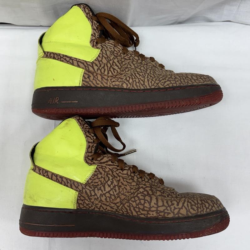 ナイキ NIKE スニーカー スニーカー 444754-995 NIKE ID AIR FORCE 1 エアフォース1 ハイカット スニーカー 26.5cm メンズ USED 古着 中古 50168898