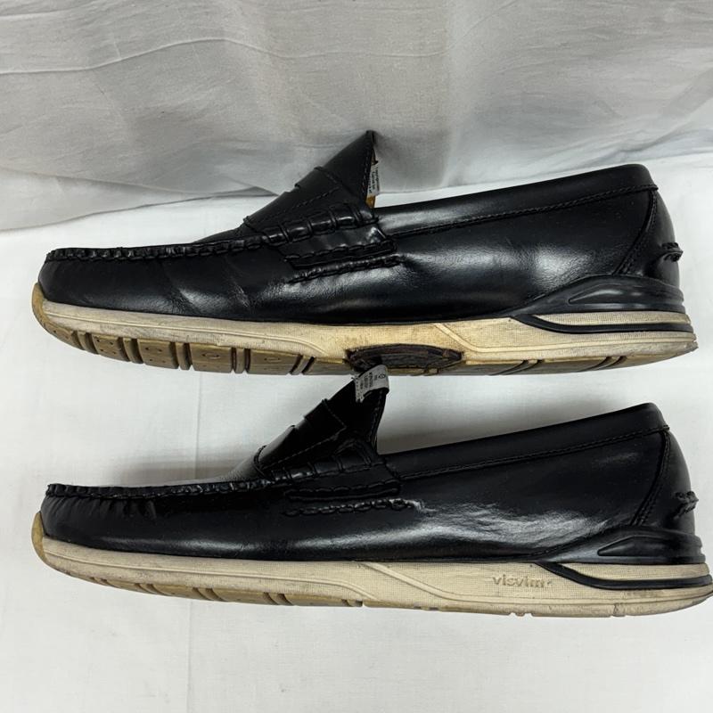 ビズビム VISVIM スニーカー スニーカー FABRO レザー ローファー スニーカー ローカット - 黒 / ブラック / black メンズ USED 古着 中古 50168899