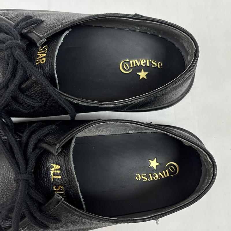 コンバース CONVERSE スニーカー スニーカー 38001081 COUPE MOCCASINS クップ モカシン ローカット レザー スニーカー 27.0cm 黒 / ブラック / black メンズ USED 古着 中古 50168902