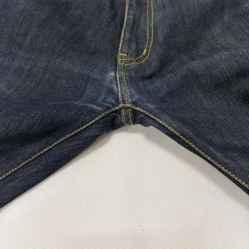ステューシー STUSSY パンツ デニム、ジーンズ ROUGH & RUGGED デニムパンツ インディゴ 32インチ ロゴ、文字 インディゴ / インディゴ / Indigo メンズ USED 古着 中古 50168905