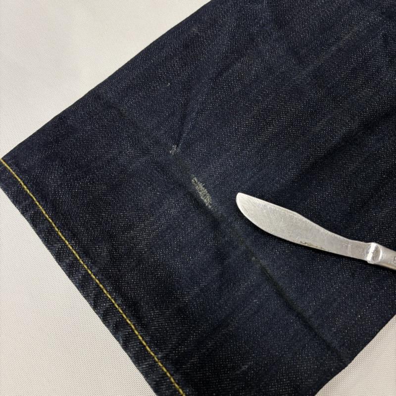 ステューシー STUSSY パンツ デニム、ジーンズ ROUGH & RUGGED デニムパンツ インディゴ 32インチ ロゴ、文字 インディゴ / インディゴ / Indigo メンズ USED 古着 中古 50168905