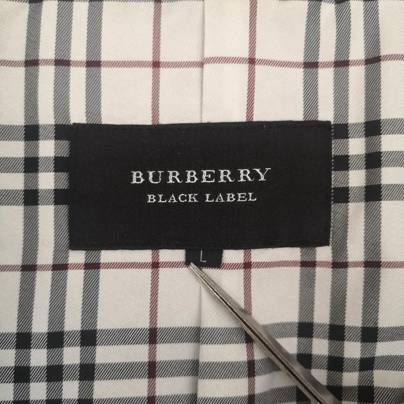 バーバリーブラックレーベル BURBERRY BLACK LABEL ジャケット、上着 ジャケット、ブレザー ノバチェック コーデュロイ フェード テーラード ジャケット BMP33-109-27 L インディゴ / インディゴ / Indigo メンズ USED 古着 中古 50168906