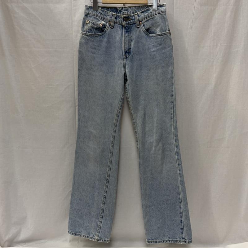 リーバイス Levi s パンツ デニム、ジーンズ 90s 517 ブーツカット デニム パンツ USA製 ノックスビル工場 7号 無地 インディゴ / インディゴ / Indigo レディース USED 古着 中古 50168908