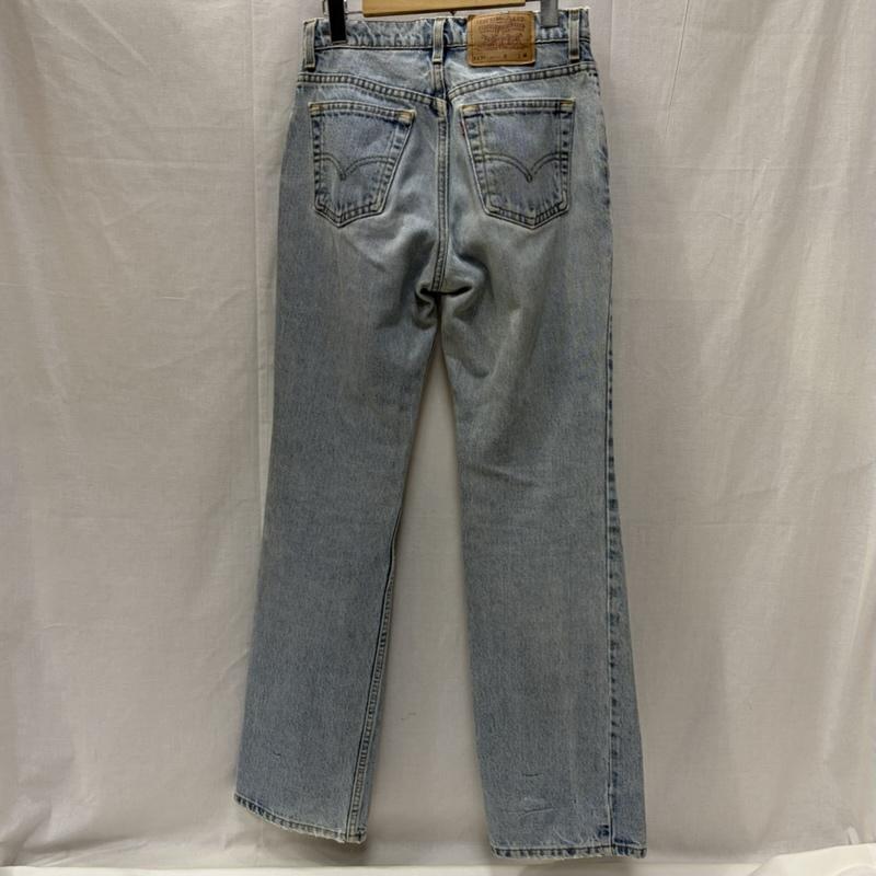 リーバイス Levi s パンツ デニム、ジーンズ 90s 517 ブーツカット デニム パンツ USA製 ノックスビル工場 7号 無地 インディゴ / インディゴ / Indigo レディース USED 古着 中古 50168908