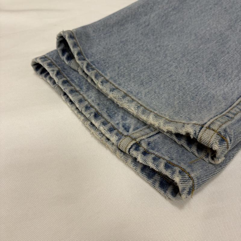 リーバイス Levi s パンツ デニム、ジーンズ 90s 517 ブーツカット デニム パンツ USA製 ノックスビル工場 7号 無地 インディゴ / インディゴ / Indigo レディース USED 古着 中古 50168908