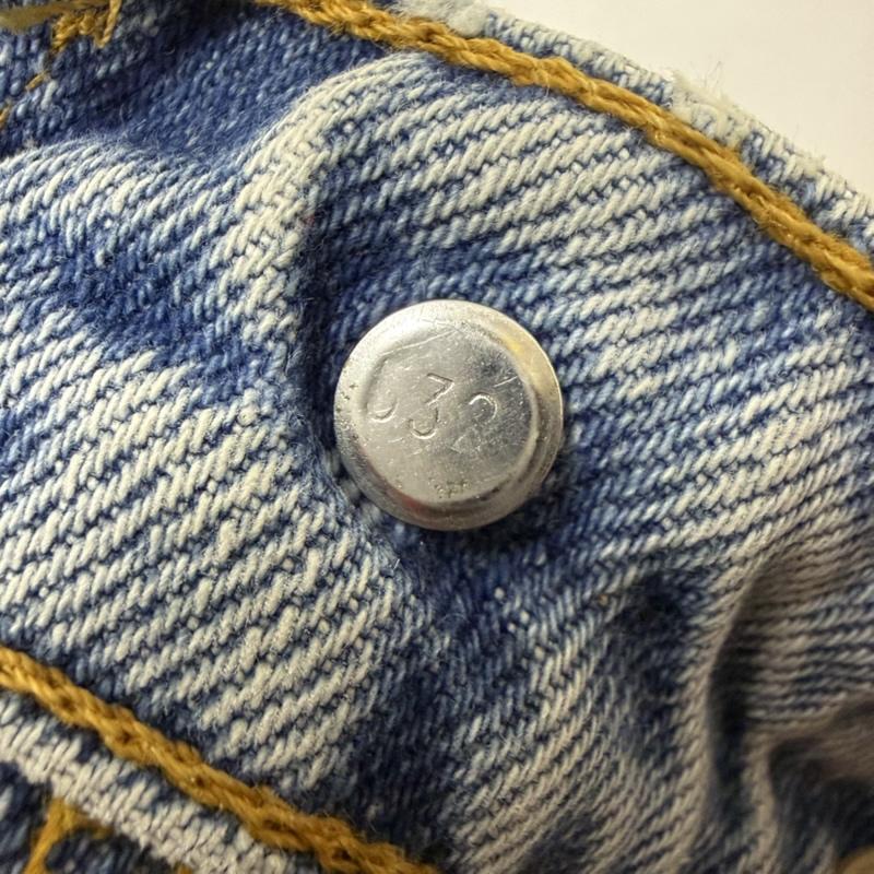 リーバイス Levi s パンツ デニム、ジーンズ 90s 517 ブーツカット デニム パンツ USA製 ノックスビル工場 7号 無地 インディゴ / インディゴ / Indigo レディース USED 古着 中古 50168908