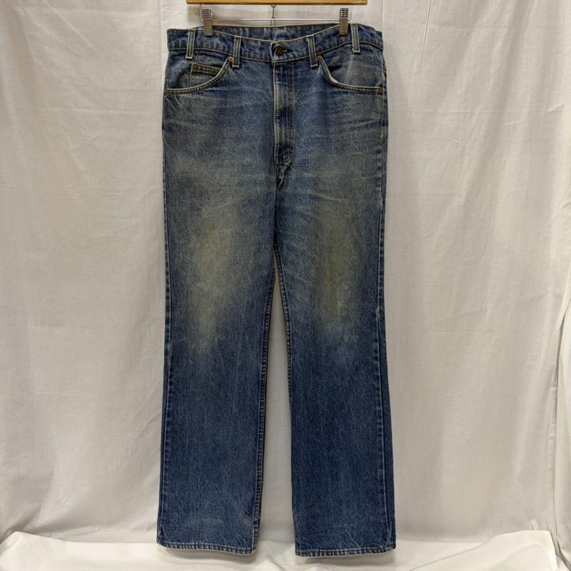 リーバイス Levi s パンツ デニム、ジーンズ 80s 90s 20517-0217 USA製 ウィチタフォールズ工場 オレンジタブ W36/L32 35インチ 無地 インディゴ / インディゴ / Indigo メンズ USED 古着 中古 50168913