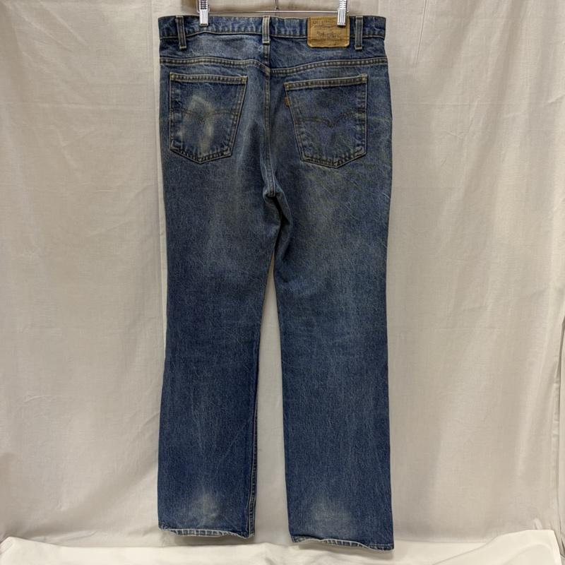リーバイス Levi s パンツ デニム、ジーンズ 80s 90s 20517-0217 USA製 ウィチタフォールズ工場 オレンジタブ W36/L32 35インチ 無地 インディゴ / インディゴ / Indigo メンズ USED 古着 中古 50168913