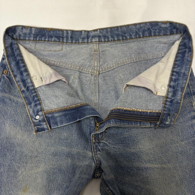 リーバイス Levi s パンツ デニム、ジーンズ 80s 90s 20517-0217 USA製 ウィチタフォールズ工場 オレンジタブ W36/L32 35インチ 無地 インディゴ / インディゴ / Indigo メンズ USED 古着 中古 50168913