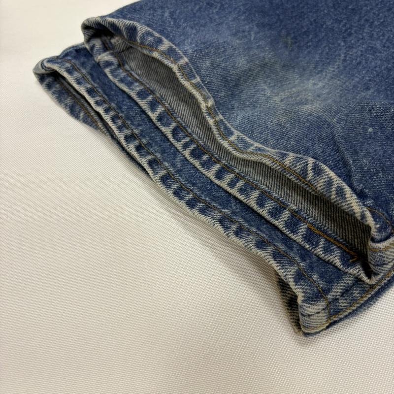 リーバイス Levi s パンツ デニム、ジーンズ 80s 90s 20517-0217 USA製 ウィチタフォールズ工場 オレンジタブ W36/L32 35インチ 無地 インディゴ / インディゴ / Indigo メンズ USED 古着 中古 50168913